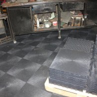 Industrial PVC floor