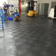 Industrial PVC floor