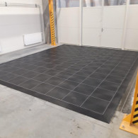 Industrial PVC floor