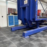 Industrial PVC floor