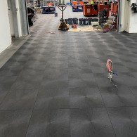 Industrial PVC floor