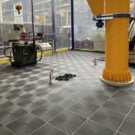 Industrial PVC floor