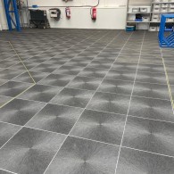 Industrial PVC floor