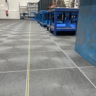 Industrial PVC floor