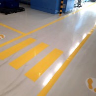 Industrial floor marking