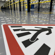 Industrial floor marking