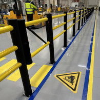 Industrial floor marking