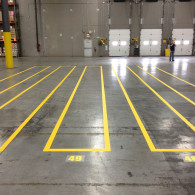 Industrial floor marking