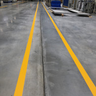 Industrial floor marking