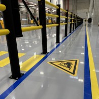 Industrial floor marking