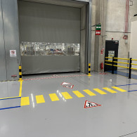 Industrial floor marking