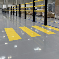 Industrial floor marking